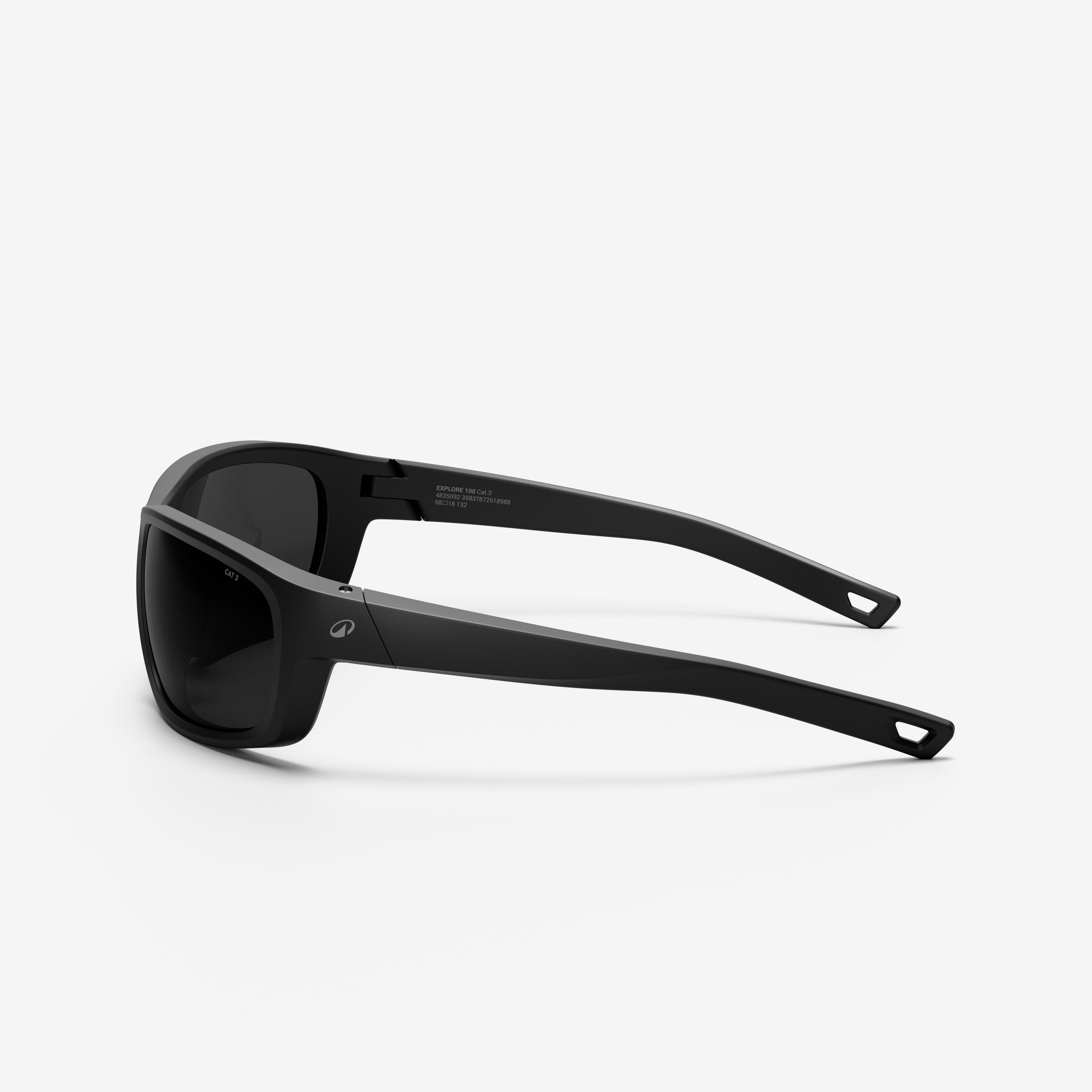 Lunettes de soleil sport Explore 100 - Noir
